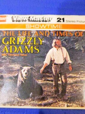 Vintage‎ 1978 GAF View-Master Showtime Life & Times Grizzly Adams 3 Reel J10